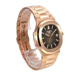 Patek Philippe Nautilus 5711/1R-001 (2016) - Brown dial 40 mm Rose Gold case (4/8)