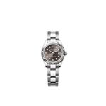 Rolex Lady-Datejust 279174 (2025) - Grijs wijzerplaat 28mm Staal (1/1)