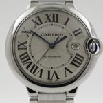 Cartier Ballon Bleu 42mm W69012Z4 (2009) - Zilver wijzerplaat 44mm Staal (1/4)