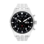 IWC Pilot Chronograph IW378002 (2025) - Black dial 43 mm Steel case (1/5)
