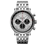 Breitling Navitimer 1 B01 Chronograph AB0138241G1A1 (2024) - Zilver wijzerplaat 43mm Staal (1/1)