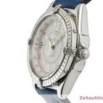 Breitling Wings Lady A66050 (1998) - White dial 36 mm Steel case (6/8)