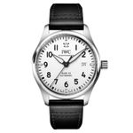 IWC Pilot Mark IW328207 (2024) - Wit wijzerplaat 40mm Staal (1/1)