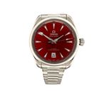 Omega Seamaster Aqua Terra 220.10.38.20.13.003 (2024) - Red dial 38 mm Steel case (2/7)