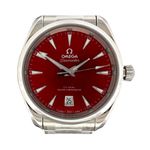 Omega Seamaster Aqua Terra 220.10.38.20.13.003 (2024) - Red dial 38 mm Steel case (1/7)