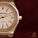 Audemars Piguet Royal Oak 14800BA (Onbekend (willekeurig serienummer)) - 36mm Geelgoud (5/8)