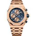 Audemars Piguet Royal Oak Offshore 26238OR.OO.2000OR.01 (2025) - Blue dial 42 mm Rose Gold case (1/1)