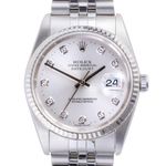 Rolex Datejust 36 16234 (2004) - Silver dial 36 mm Steel case (3/8)