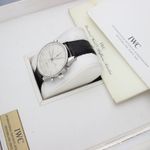 IWC Portuguese Chronograph IW3712 (1998) - Silver dial 42 mm Steel case (8/8)