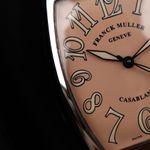 Franck Muller Casablanca 2852 (Onbekend (willekeurig serienummer)) - Roze wijzerplaat 43mm Staal (3/8)