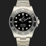 Rolex Submariner No Date 124060 (2023) - Zwart wijzerplaat 41mm Staal (3/8)