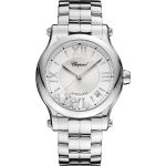 Chopard Happy Sport 278559-3002 (2025) - Zilver wijzerplaat 36mm Staal (1/1)