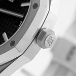 Audemars Piguet Royal Oak Selfwinding 15500ST.OO.1220ST.03 (2021) - Zwart wijzerplaat 41mm Staal (5/8)