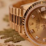 Rolex Lady-Datejust 69178 (1990) - Gold dial 26 mm Yellow Gold case (4/8)