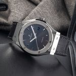 Hublot Classic Fusion Racing Grey 542.NX.7071.LR (Unknown (random serial)) - Grey dial 42 mm Titanium case (2/8)