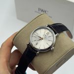 IWC Portofino Automatic IW357403 (2023) - Zilver wijzerplaat 34mm Staal (4/8)