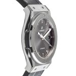 Hublot Classic Fusion Racing Grey 542.NX.7071.LR (Unknown (random serial)) - Grey dial 42 mm Titanium case (7/8)