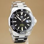 TAG Heuer Aquaracer 300M WAY201A.BA0927 (2017) - Black dial 43 mm Steel case (3/8)