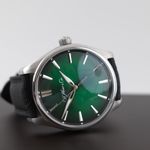 H. Moser & Cie. Pioneer 3200-1202 (2021) - Groen wijzerplaat 43mm Staal (4/8)