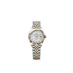Rolex Lady-Datejust 279173 (2025) - Pearl dial 28 mm Gold/Steel case (1/1)