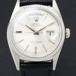 Rolex Day-Date 1803 (1965) - Silver dial 36 mm White Gold case (1/7)