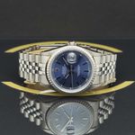 Rolex Datejust 36 16220 (1991) - Blauw wijzerplaat 36mm Staal (4/7)