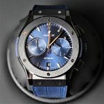 Hublot Classic Fusion Blue 521.cm.7170.lr (2024) - Blauw wijzerplaat 45mm Keramiek (1/5)