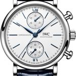 IWC Portofino Chronograph IW391407 (2026) - Silver dial 39 mm Steel case (1/1)