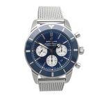 Breitling Superocean Heritage II Chronograph AB0162161C1A1 (2018) - Blue dial 44 mm Steel case (1/7)