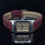Jaeger-LeCoultre Reverso Lady 260.8.08 (Unknown (random serial)) - Champagne dial 20 mm Steel case (7/8)