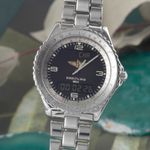 Breitling Chronospace A56012 (1995) - Zwart wijzerplaat 42mm Staal (3/8)