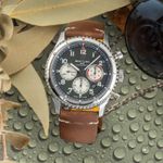 Breitling Aviator 8 AB01192A1L1X1 (2019) - Green dial 43 mm Steel case (1/8)