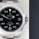 Rolex Air-King 126900 (2024) - Black dial 40 mm Steel case (5/8)