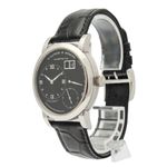 A. Lange & Söhne Lange 1 101.035 (2005) - Black dial 39 mm Platinum case (9/15)