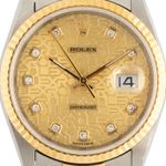 Rolex Datejust 36 16233 (1996) - 36mm Goud/Staal (2/6)