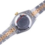 Rolex Lady-Datejust 69173 (1991) - Blue dial 26 mm Gold/Steel case (4/8)