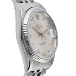 Rolex Datejust 36 16234 (Onbekend (willekeurig serienummer)) - Zilver wijzerplaat 36mm Staal (7/8)