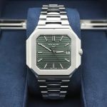 Patek Philippe Cubitus 5821/1A-001 (2024) - Green dial 45 mm Steel case (1/6)