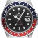 Rolex GMT-Master 16700 (1997) - Zwart wijzerplaat 40mm Staal (1/8)