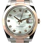 Rolex Datejust 41 126301 (2021) - Pearl dial 41 mm Gold/Steel case (1/8)