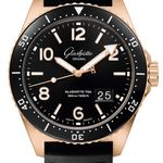 Glashütte Original SeaQ Panorama Date 1-36-13-03-90-33 (2026) - Zwart wijzerplaat 43mm Staal (1/1)