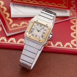 Cartier Santos Galbée 187901 (1993) - White dial 29 mm Steel case (2/8)