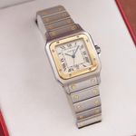 Cartier Santos Galbée 187901 (1993) - White dial 29 mm Steel case (3/8)