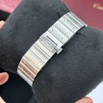 Cartier Santos WSSA0029 (2025) - White dial 35 mm Steel case (4/5)