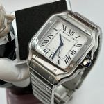 Cartier Santos WSSA0029 (2025) - White dial 35 mm Steel case (2/5)