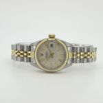 Rolex Lady-Datejust 6917 (Unknown (random serial)) - Beige dial 26 mm Gold/Steel case (3/8)