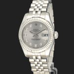 Rolex Lady-Datejust 179174 (2010) - Silver dial 26 mm Steel case (1/8)