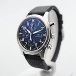 IWC Pilot Chronograph IW371701 (2011) - Zwart wijzerplaat 42mm Staal (2/8)