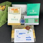 Rolex Air-King 5500 (1981) - Blue dial 34 mm Steel case (3/8)