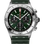 Breitling Chronomat 42 AB0134101L2S1 (2026) - Green dial 43 mm Steel case (1/1)
